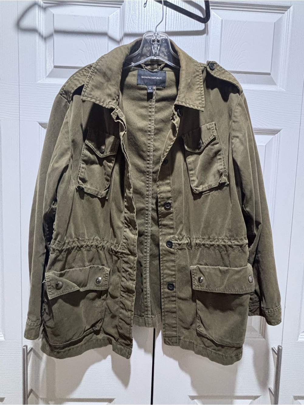 Banana Republic Olive Utility Field Jacket for Women